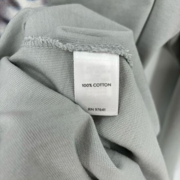 J. Jill Pure Jill Soft & Relaxed Tie-Dyed Tunic Gray Large NWT - Picture 7 of 8